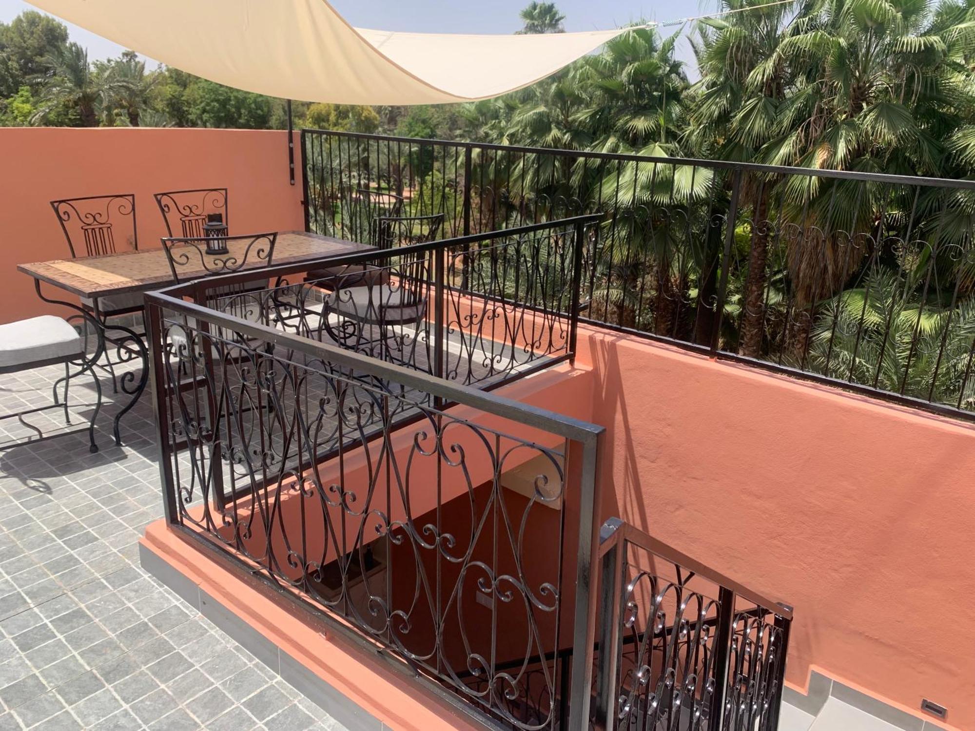Riad Nolya Luxury Marrakech - Totalement Renove - Capacite Jusqu A 10 Lits Spacieux Marrakesh Exteriör bild